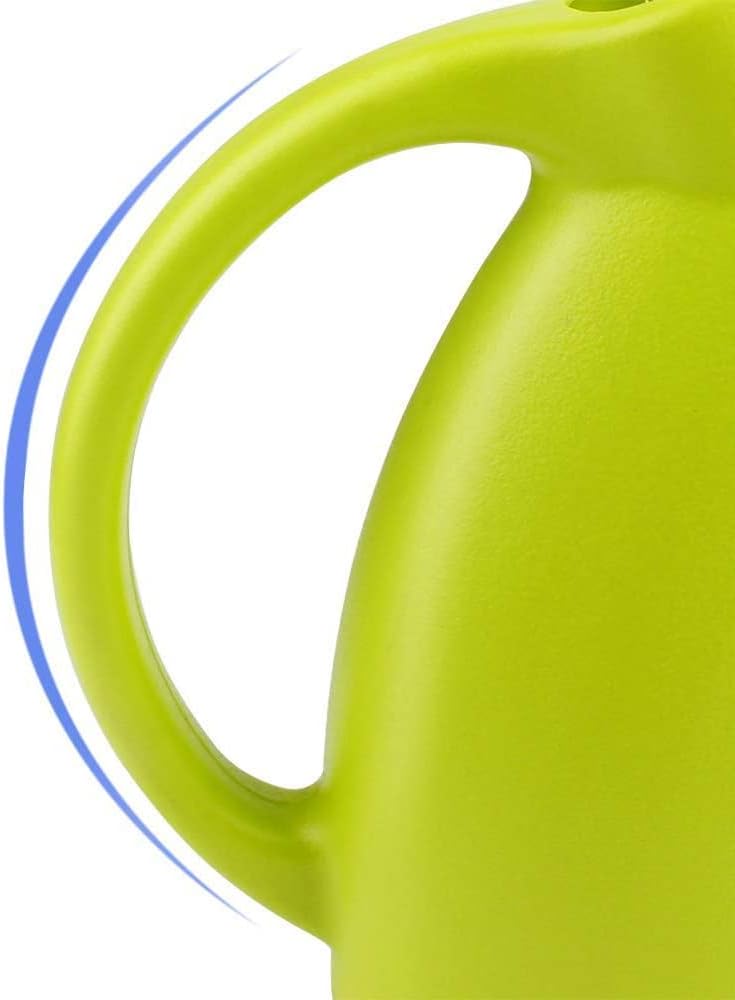 Plastic Watering Can, Elegant Watering Pot, 1/2-Gallon (Green) - view 3