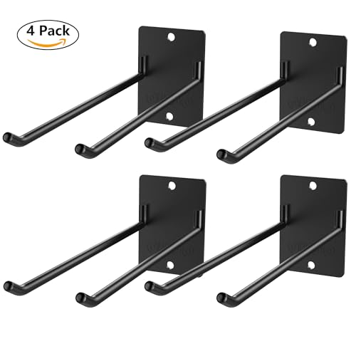 4-Pack Solid Steel Garage Wall Hooks for Tools - view 5