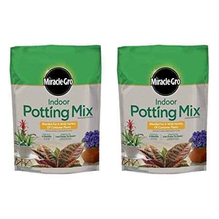 Indoor Potting Mix 72776430 6 Quart (2 Pack)
