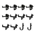 Storage Sheds Hooks J U V-Shape Hangers Tool Set for Suncast/Craftsman Shed Storage Accessories (12)