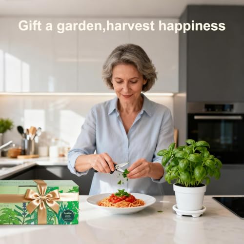 10 Indoor Herb Garden Kit, 33-Piece Complete Kitchen Herb Starter Set - view 6