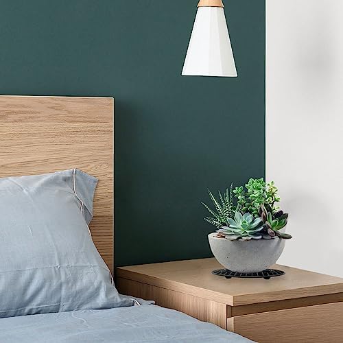 6PCs Plant Risers for Pots Indoor, Plant Stands, Pack Plant Elevator for Prevent Rot and Damage on Patio Deck, 11.8 inch Big Heavy Duty Plastic Plant Stands (6Pcs) - view 4