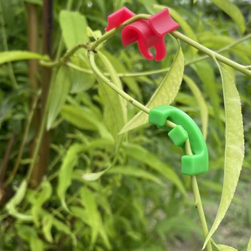 120Pcs Plant Training Clips, Lst Clips for Low Stress Training Plant Stem Support, 90 Degree Angle Plant Clips， Plant Climbing Wall Clips for Plant Gardening Trellis Growth - view 6