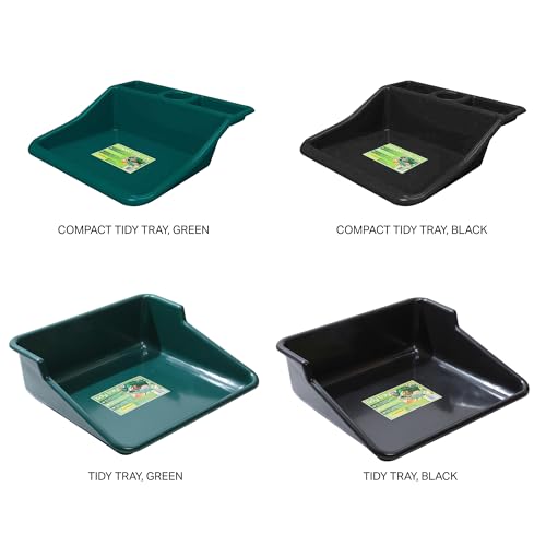 Garden Tidy Tray – Green, 24.5" L x 22" W x 8" H – Sturdy One-Piece Potting Tray, Indoor/Outdoor Gardening, Recycled Plastic, Lightweight, Versatile Use - view 6