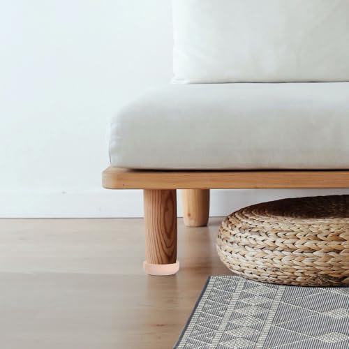 4pcs Wood Grain Furniture Foot Pads Non Slip Protectors - view 5