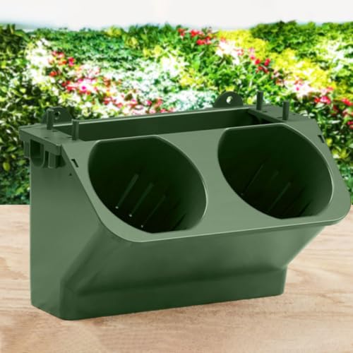 Plastic Wall Hanging Plant Pot for Indoor Flowers and Small Garden Plants - view 4