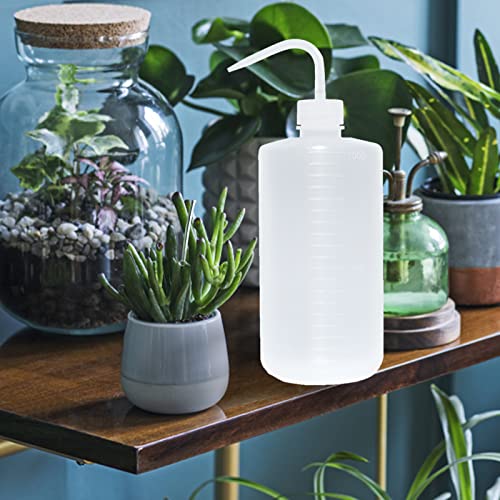 Squeeze Bottle 1000ml 32oz Wash Bottle Succulent Watering Can LDPE Plastic Squirt Bottle for Irrigation Plant, Medical Lab, Tattoo Supplies 1pc - view 4