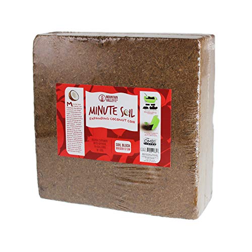Minute Soil Block - Coco Coir - Compressed - Blocks & Bulk (1 Block) - view 2