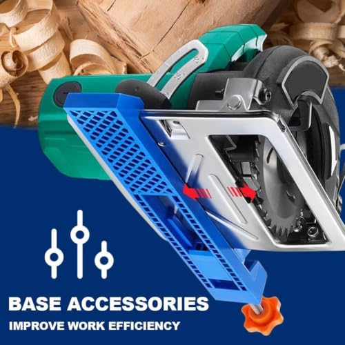 Adjustable Circular Saw Guide Rail Clamp, Positioning Fixture - view 7