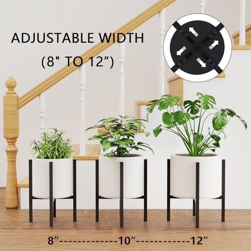 5-Pack Decent Metal Plant Stands with 2-Pack Adjustable Metal Plant Stand Indoor and Outdoor - view 7