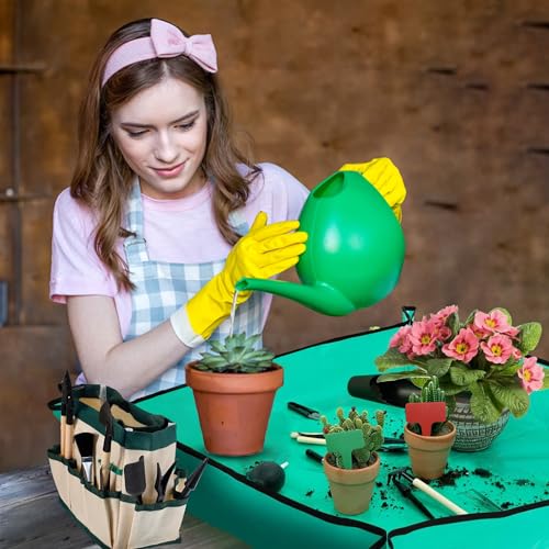 Pack of 58 Succulent Tool Set - 25.9 Inch Indoor Plant Potting Mat with Storage Bag, Garden Flowers Plant Transplanting Supplies, Succulent Kit for Plant Care, Gardening Gifts for Men & Women - view 4