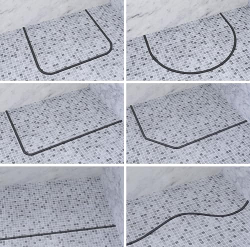 39 Inch Collapsible Shower Water Dam, Shower Threshold Water Stopper Barrier and Retention System and Keeps Water Inside Threshold Dry and Wet Separation, Suitable for Bathroom & Kitchen - view 5