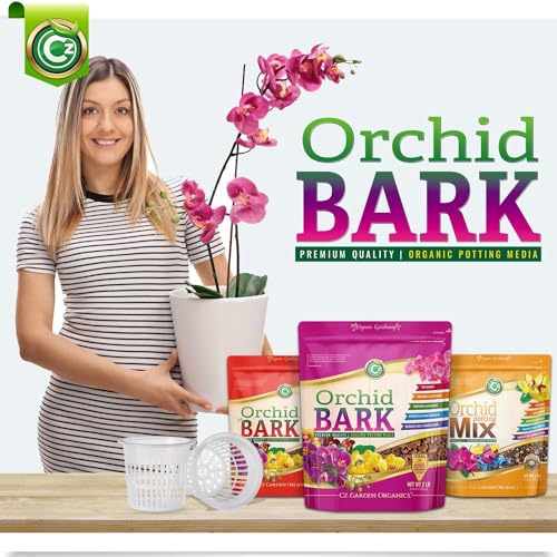 Organic Orchid Potting Bark - Made in USA Premium Garden Soil Amendment for Root Development of Phalaenopsis, Cattleyas, Indoor/Outdoor Plants & Reptile Terrarium Bedding! Chunky Fir Bark. OMRI Listed - view 4