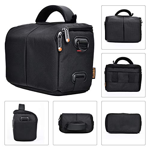 Waterproof Crossbody Camera Bag for Canon Nikon Sony DSLR Mirrorless Camera - view 6