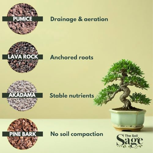 2.5 Qt Premium Bonsai Mix with Akadama | High Drainage Potting - USA Made - view 4