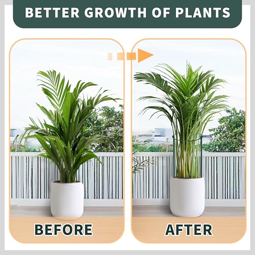 Plant Support Stakes for Large Heavy Plants,10PCS Peony Supports 14"x32" Heavy Duty 5mm Wire Peony Cages,Interlock Garden Supports Ring Border Support,Plant Support Cage for Rose Flowers - view 6