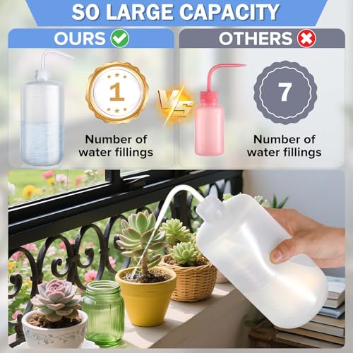 Larger 1000ml Tattoo Squeeze Bottle, Nozzle Wash Bottle (1 Pack) - view 2