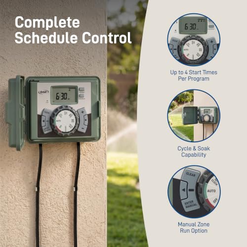 57899 9-Station Outdoor Swing Panel Sprinkler System Timer - view 7