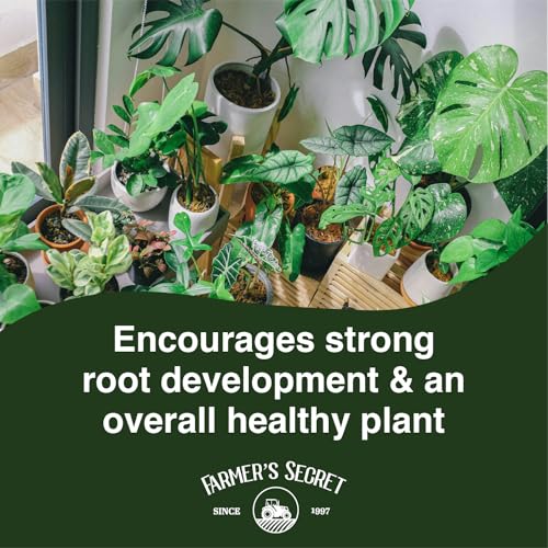 Tropical Houseplant Booster (4oz) - Super Concentrated, Makes 48 Gallons - Great for All Tropical Houseplants (Monstera, Fiddle Leaf, ZZ Plants, and More) - Easy to use Drip Top - view 5