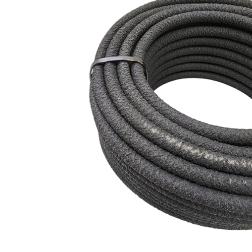 (100 Feet) 1/4 in. Dripline Soaker Hose, Black Rubber Drip Irrigation Tubing (Compatible with Raindrip, Rainbird, Orbit Tubing & Fittings) - view 3