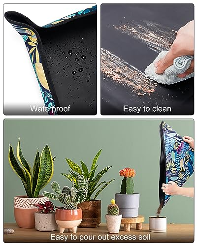 Plant Repotting Mat, Gardening potting mat for Indoor Plants, 29.5"x29.5" - view 4