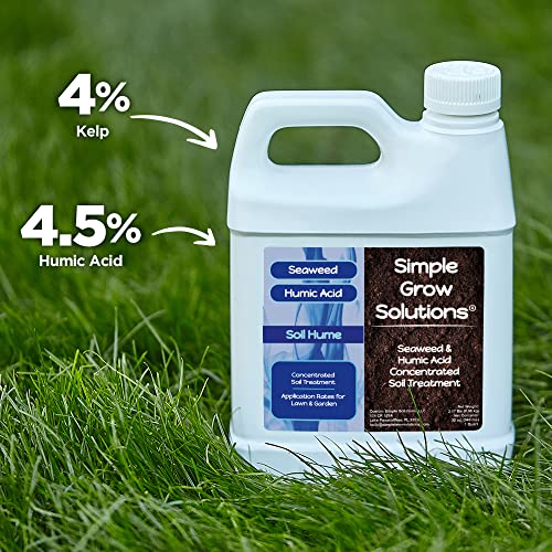 Soil Hume Seaweed Humic Acid 32 Ounce + 4-6-8 All Purpose Plant Food 32 Ounce + Micro Booster Chelated Micronutrients 32 Ounce - Indoor Plant & Outdoor Garden Bundle - Simple Grow Solutions - view 3