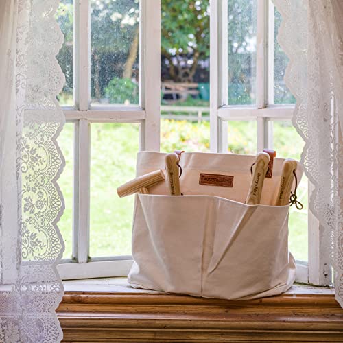 Garden Tool Bag, Canvas Garden Tote With Pockets for Gardening - view 2