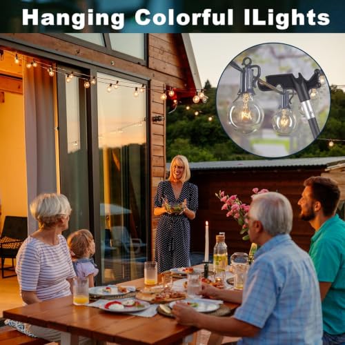 Christmas Light Pole, 31–61inch Adjustable Segmented Stainless Steel Extension Pole with Black Hooks Ideal for Hanging String Lights Holiday Decorations Clothing and Bird Feeders - view 6