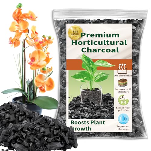 Horticultural Charcoal, Premium 1QT Activated Charcoal for Plants