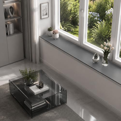 Narrow Window Sill Mat, Cut-to-Fit Non-Slip Pad (Dark Gray, 6 * 79in) - view 7