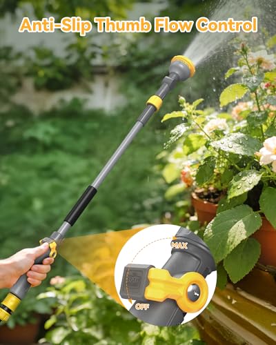 Garden Hose Watering Wand 29-43 Inch Adjustable Spray Wand - view 4