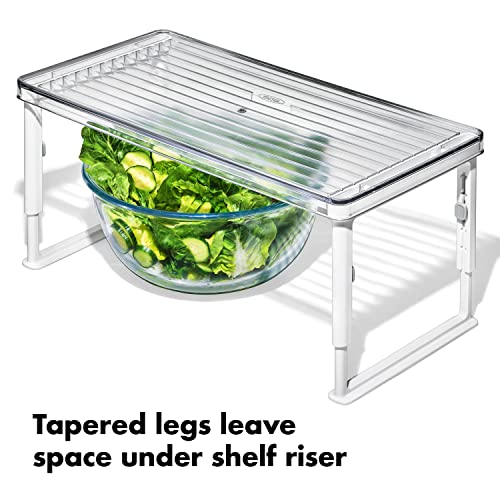 Good Grips Adjustable Height Fridge Shelf Riser - view 4