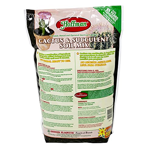 10404 Organic Cactus and Succulent Soil Mix, 4 Quarts, Brown/A - view 2