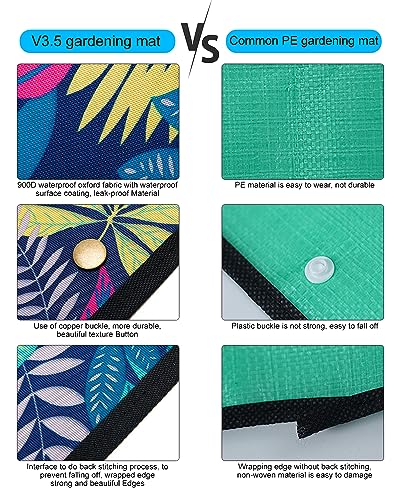 Plant Repotting Mat, Gardening potting mat for Indoor Plants, 29.5"x29.5" - view 3
