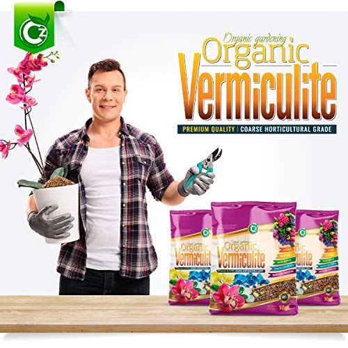 Coarse Vermiculite - Made in USA for All Indoor/Outdoor Plants & Flower Gardens - Horticultural Soil Amendment Additive Conditioner Grow Media for Hydroponics, Mushroom Cultivation and more! - view 6