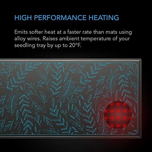 SUNCORE A1, Waterproof Seedling Heat Mat 3" x 20" - view 3