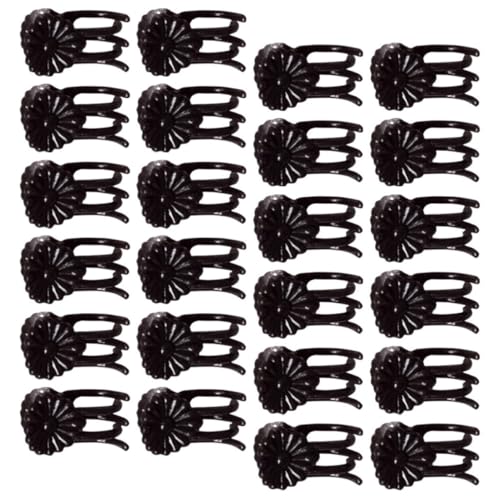 100pcs Plant Fixing Clips 2x1.5x1cm Plastic Spring Support for Orchids