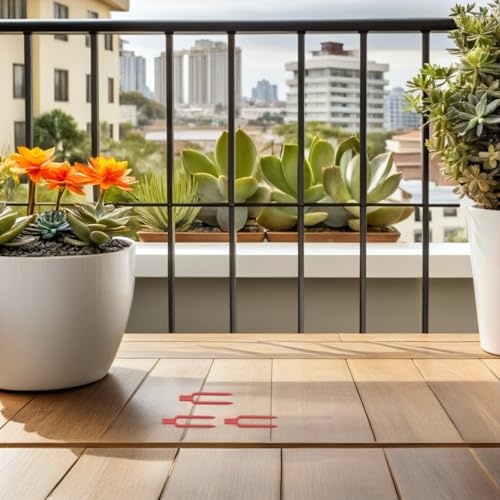 100pcs Plastic Plant Support Clips, Easy Installation - view 6