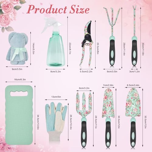 11Pcs Floral Gardening Tools Set, for Women Mom - view 2