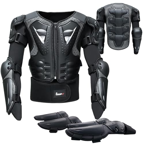 Kids Dirt Bike Armor Suit Chest Protector Ages 3-10