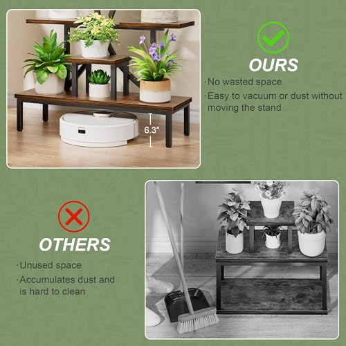 Plant Stand Indoor with Grow Lights - Tall Indoor Plant Shelf - view 5