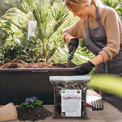 African Violet Plant Potting Soil Mix Peat Moss & Perlite (½ Gallon / 2 quarts) (Pack of 2) - view 5