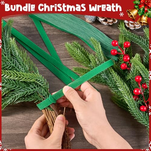 80 Pcs 11.8 Inch Christmas Garland Ties, Decorative Holiday Garland Ties - view 3