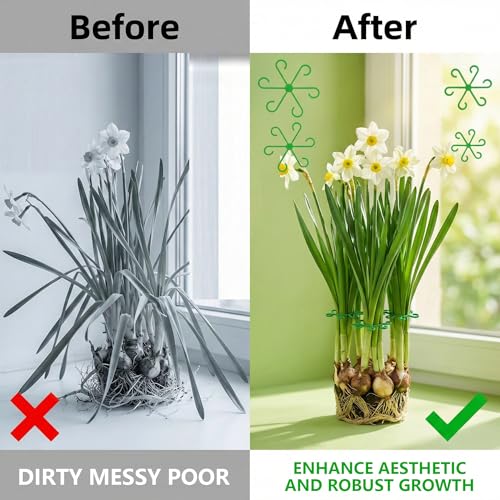 16PCS Plant Stem Support Clips for Indoor Climbing Houseplants - view 5