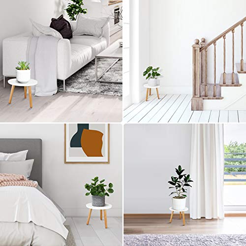 Plant Stand Indoor Small Plant Table Wood Stool for Large Plant - view 6