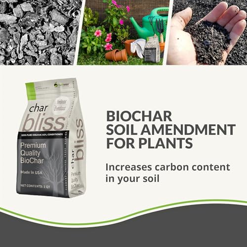 Char Bliss (24 Qts) - Organic Biochar Soil Amendment for Plants & Gardening - view 2