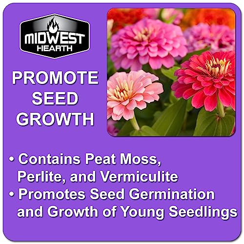 Seed Starter Soil Mix for Germination and Growth, Made in USA, 4 Dry Quarts - view 3