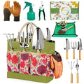 Garden Tool Set, 10 PCS Gardening Tools/Kit for Women,Gardener Gift