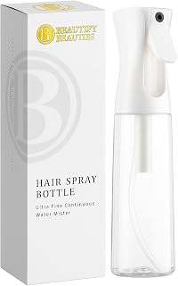BeautifyBeauties Continuous Spray Bottle for Hair, 10.1 oz Mister Spray
