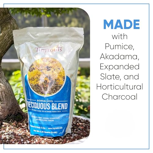 Tinyroots Deciduous Blend Bonsai Soil - 2.5 Gallon, Organic Bonsai Dirt Formulated for Maple, Hornbean, Elm and Other Deciduous Bonsai Trees - view 4